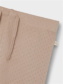 Lil Atelier Hulmønster Shorts Rachel Nougat